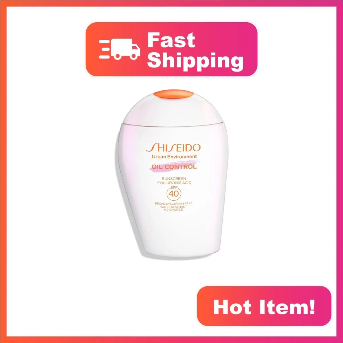 Shiseido Urban Environment Oil-control Sunscreen 143 mL