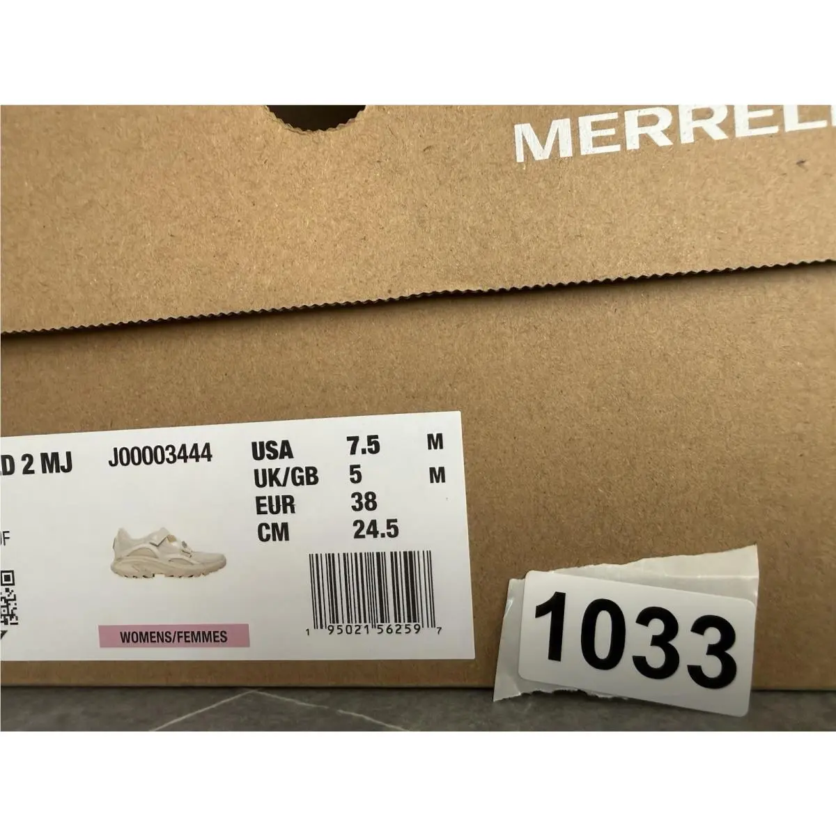 Merrell shoes - MOAB SPEED 2 MJ SE - J00003443 - Eggshell 18