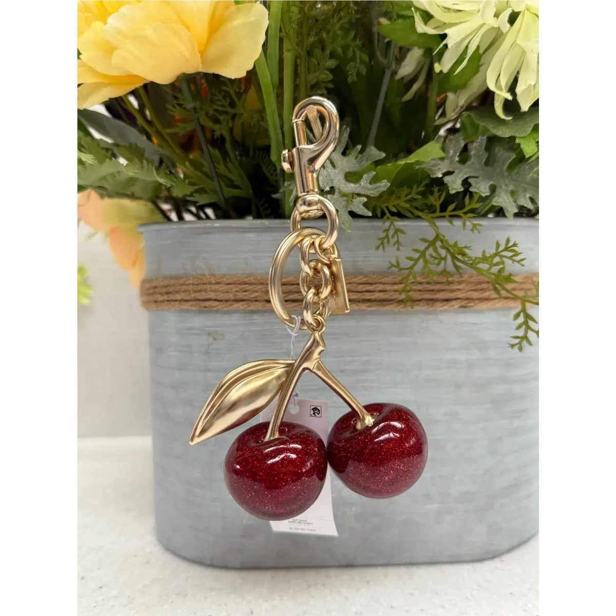 Bag Charms / Keyrings You Pick Cherry Bag Charm (gold) by Coach