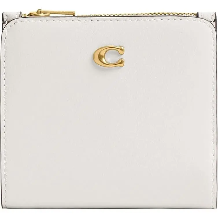 Coated Canvas Signature Essential Slim Billfold Wallet Chalk by Coach
