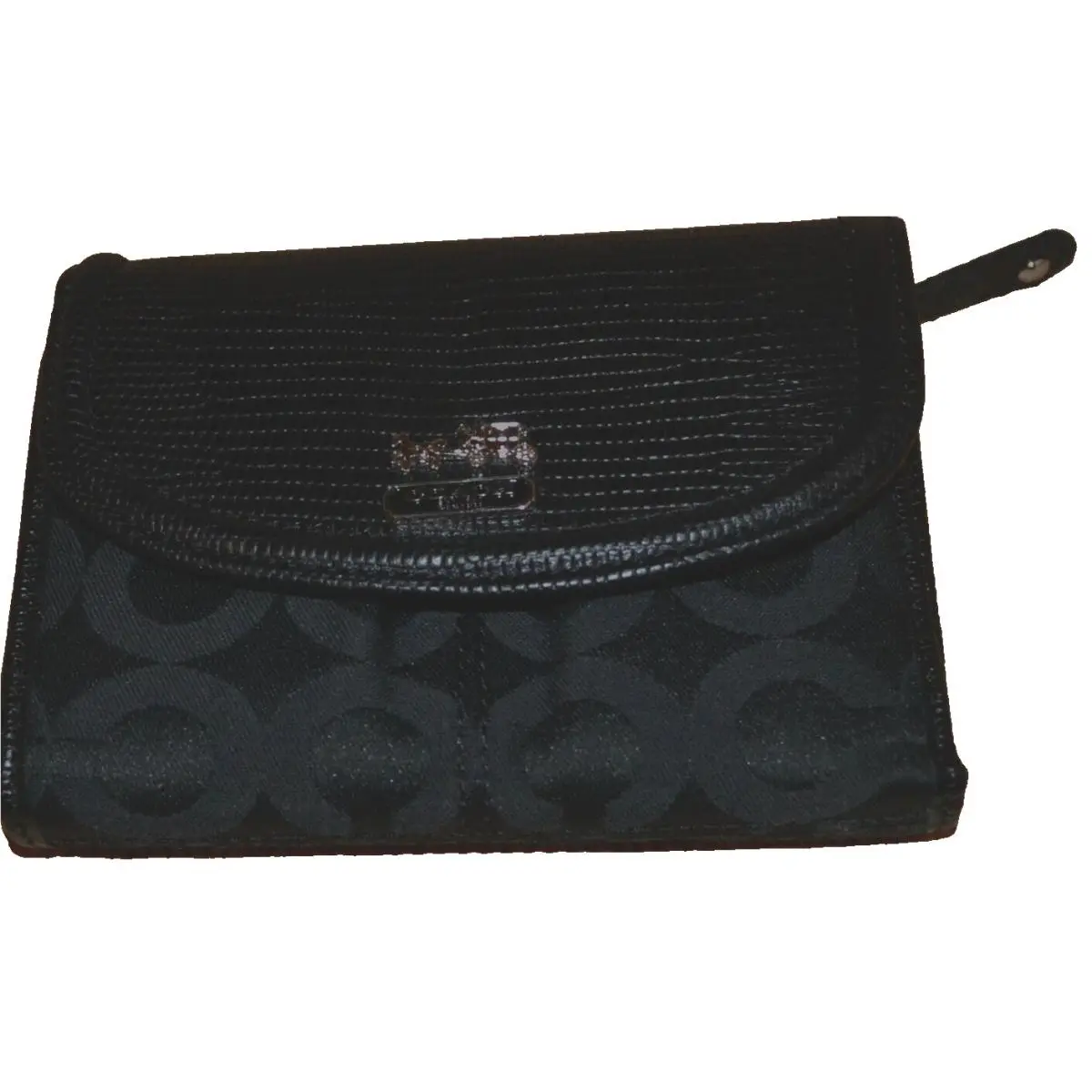 46643 Madison OP Art Med Wallet Black by Coach