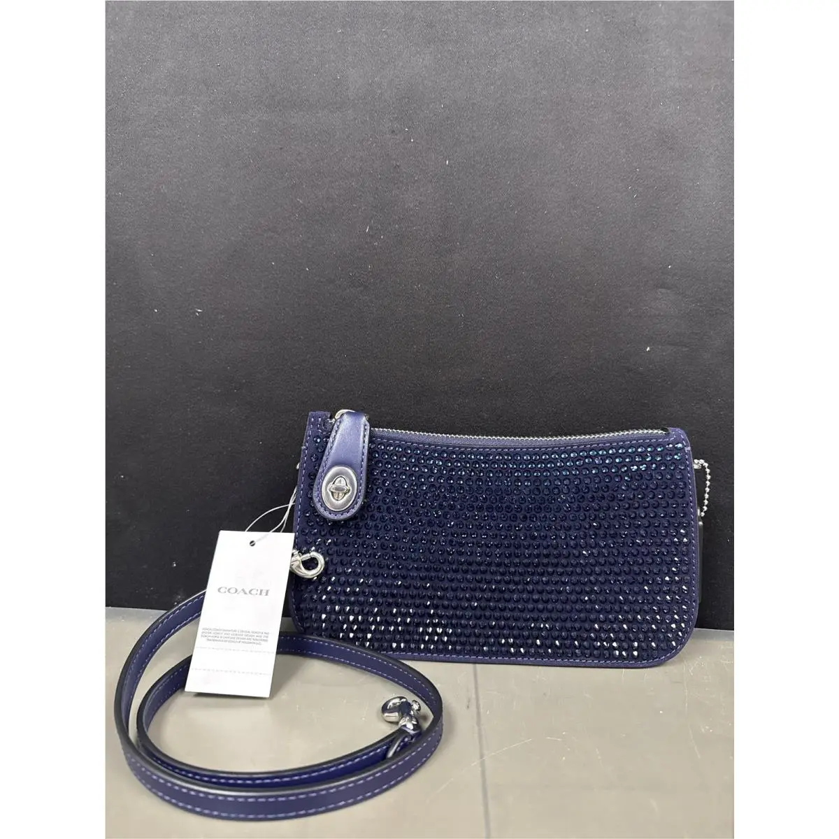 Coach Penn Shoulder Bag with Crystal