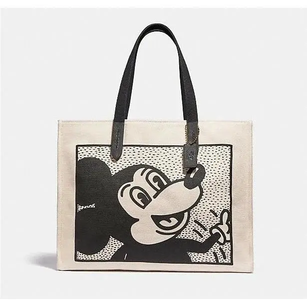 Coach 5226 Disney Mickey Mouse x Keith Haring Tote Coach 5226