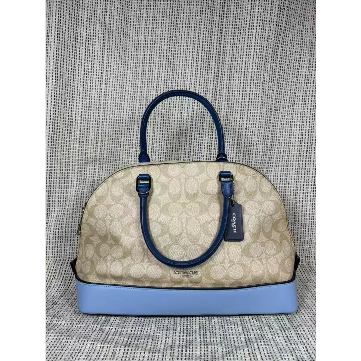 Coach Sierra Satchel IN Colorblock Signature Coach F57494