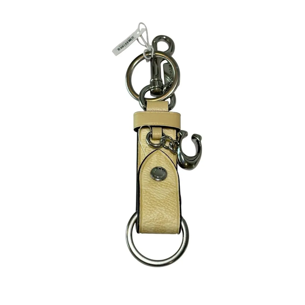 Trigger Snap Bag Charm In Signature Canvas by Coach