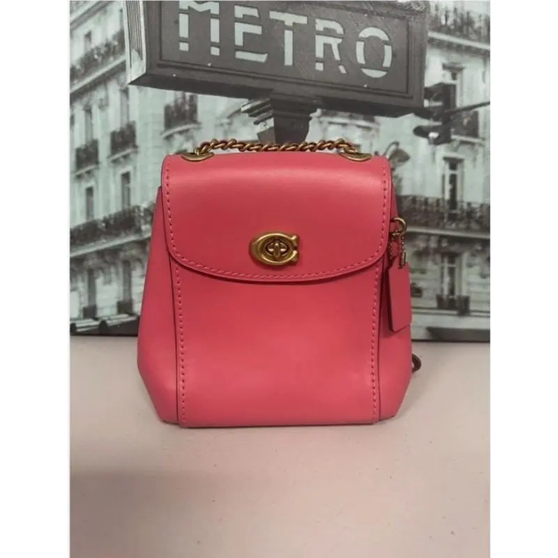 Coach 52670 Parker Convertible Backpack 16 IN Pink