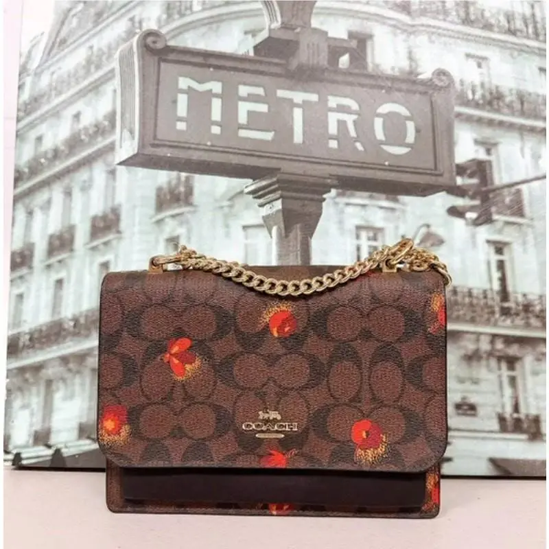 Coach C5797 Klare Crossbody In Signature Canvas with Pop Floral Print