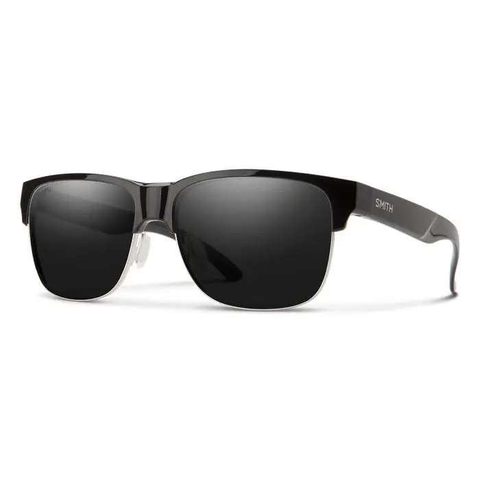 Smith Lowdown Split Sunglasses - Matte Black W/chromapop Polarized Black - Frame: Matte Black, Lens: ChromaPop Polarized Black