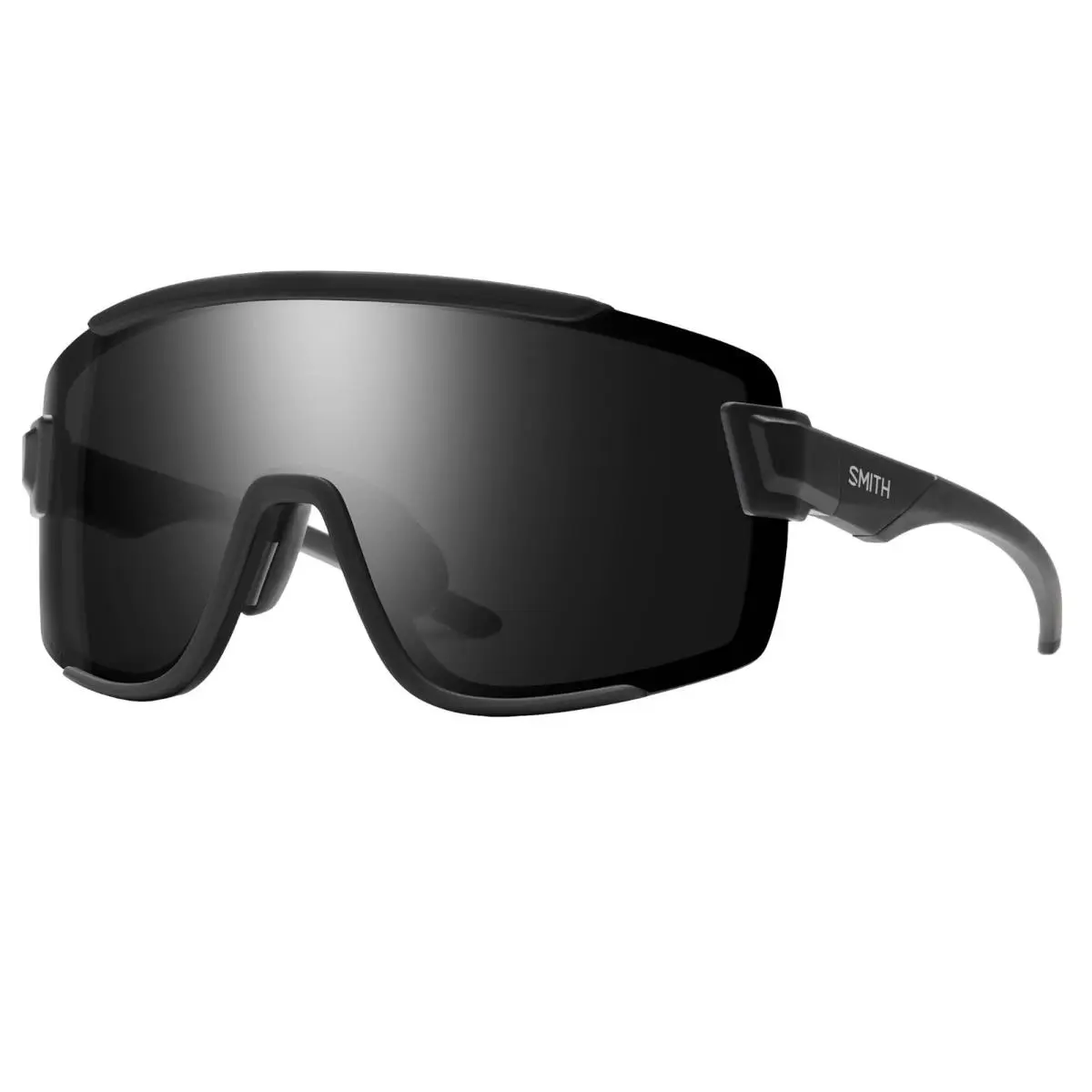 Smith Wildcat Sunglasses - Matte Black w/ Chromapop Black - Frame: Matte Black, Lens: ChromaPop Black