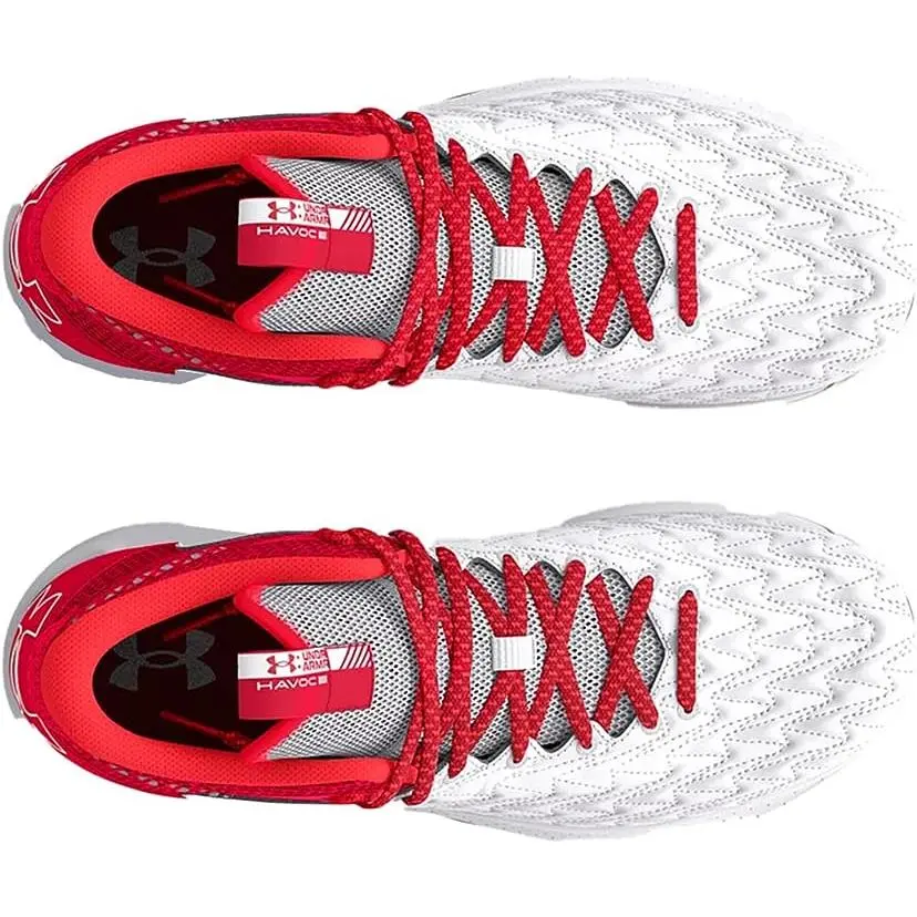 Under Armour shoes - White/Red 4