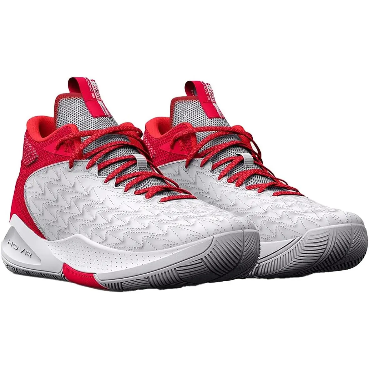 Under Armour shoes - White/Red 5