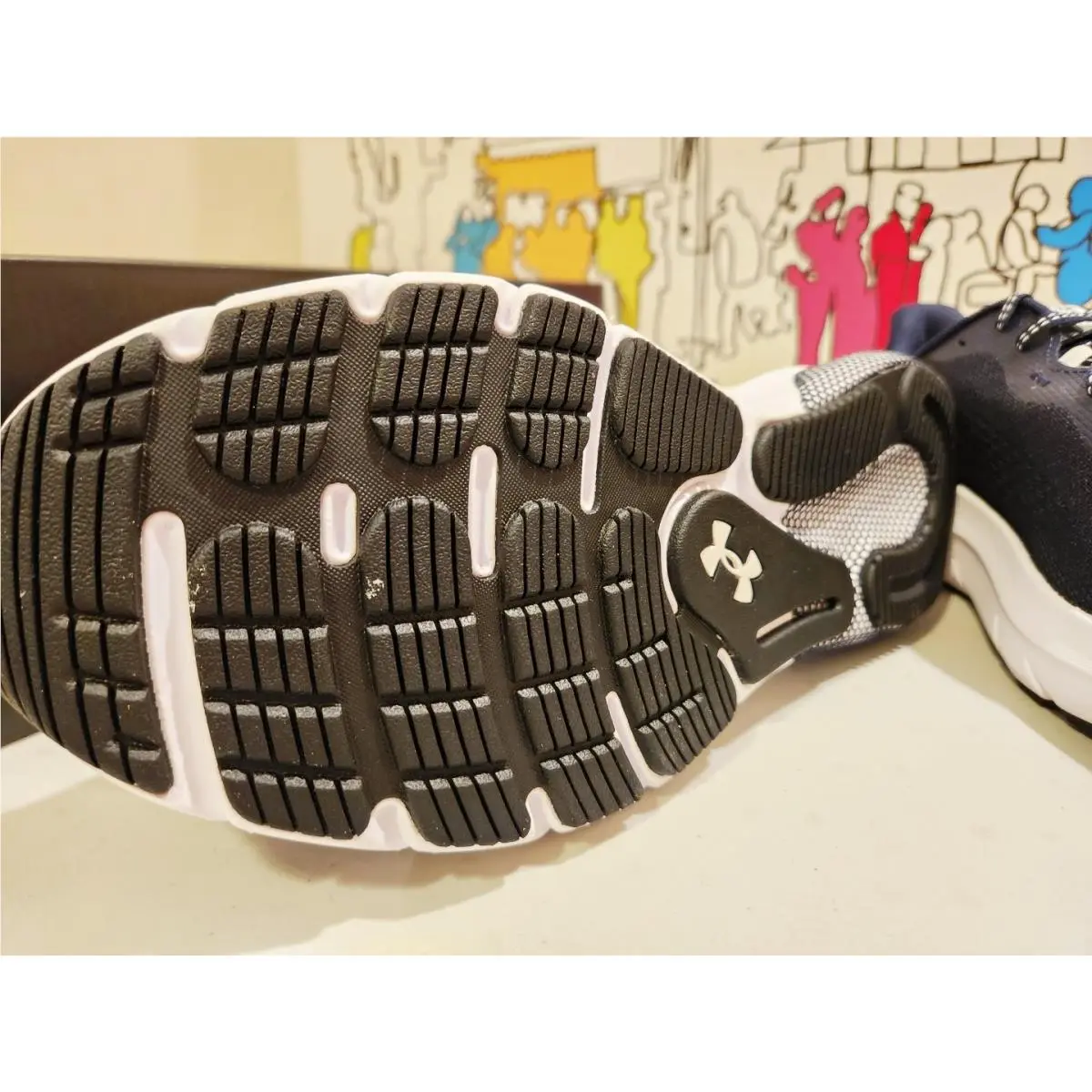Under Armour shoes - HOVR Turbulence 2 - HOVR Turbulence - 3026520-402 - Midnight Navy (Blue) 3