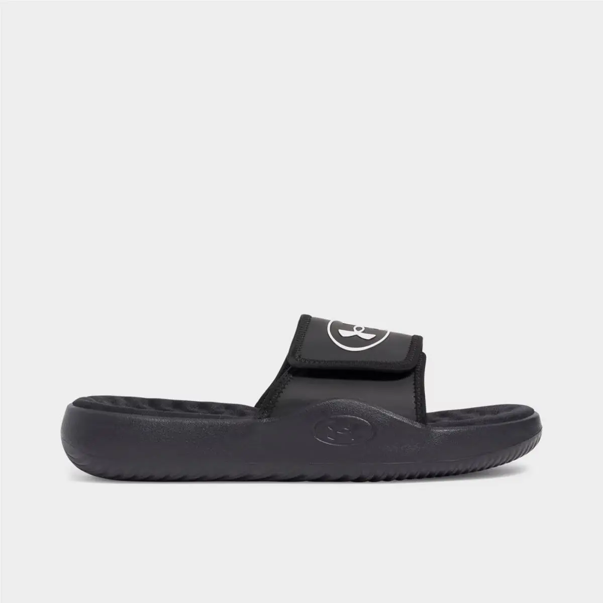 Under Armour UA Ignite Pro 8 Slide Sandals Black/galaxy Black/white 6000337 001