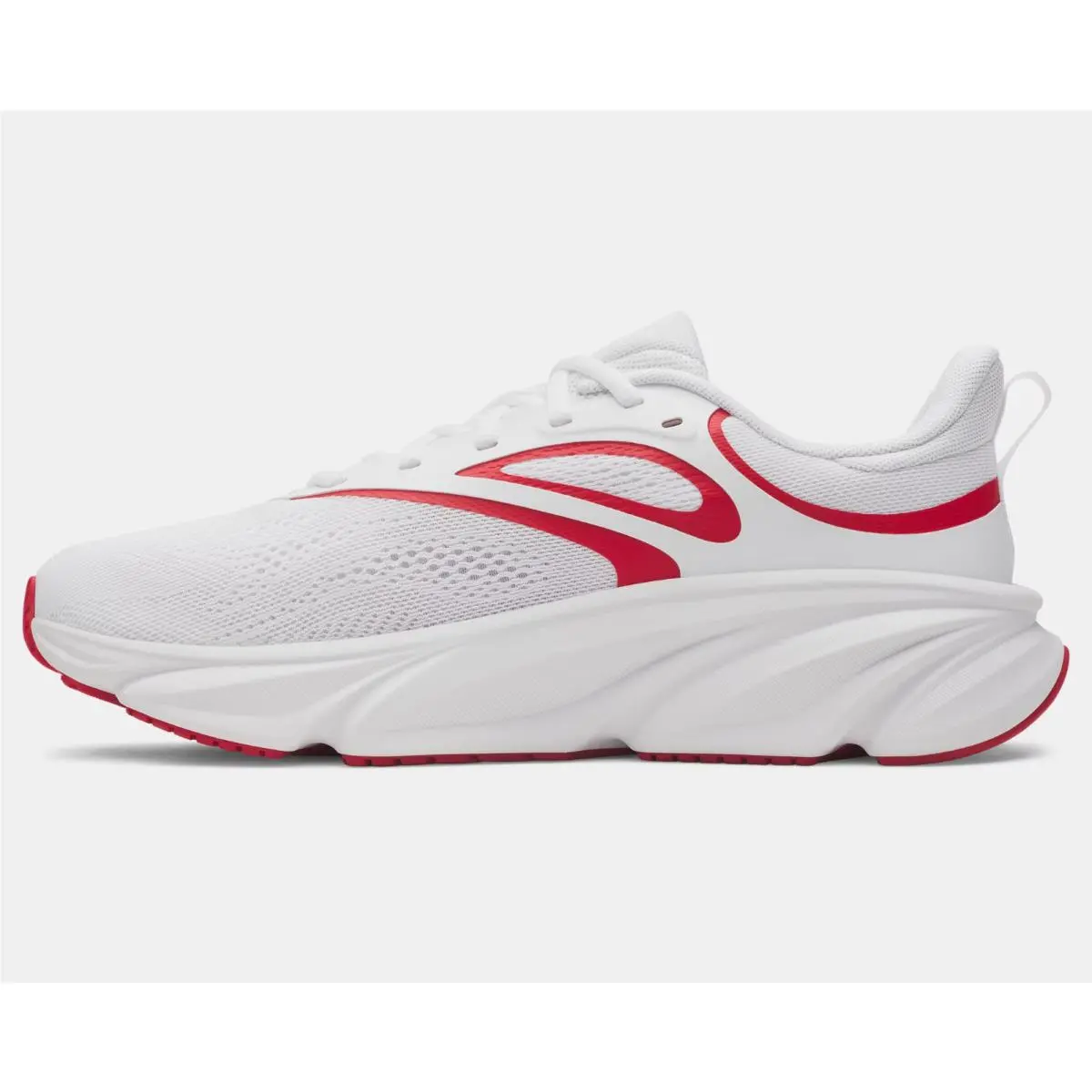 Under Armour shoes - UA ROGUE 6 - ROGUE - 6006719 - WHITE/RED 1