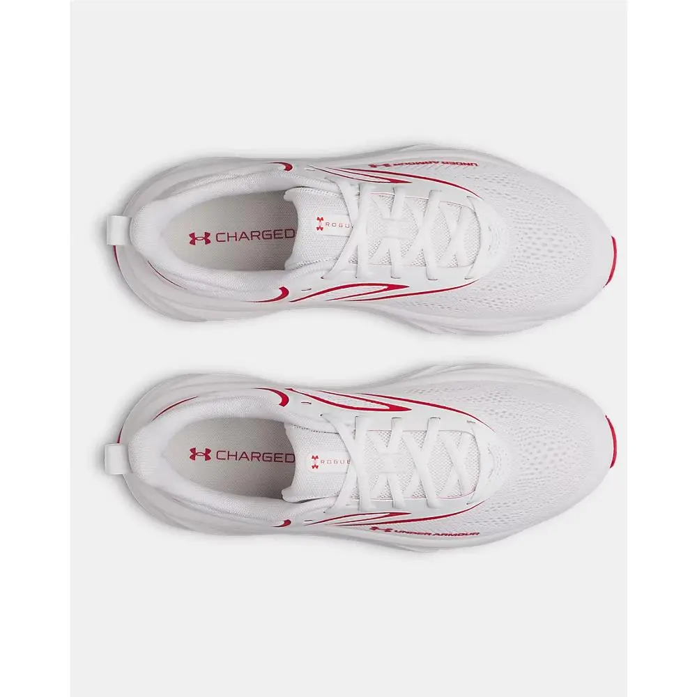 Under Armour shoes - UA ROGUE 6 - ROGUE - 6006719 - WHITE/RED 7