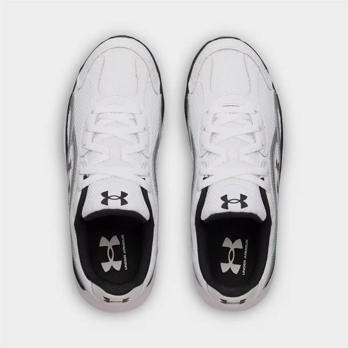 Under Armour shoes - 6011293 102 - White/Metallic Silver/Black 6