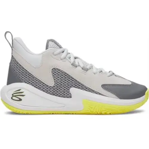 Under Armour shoes - HALO GRAY/LUMIN YELLOW/TITAN GRAY 4