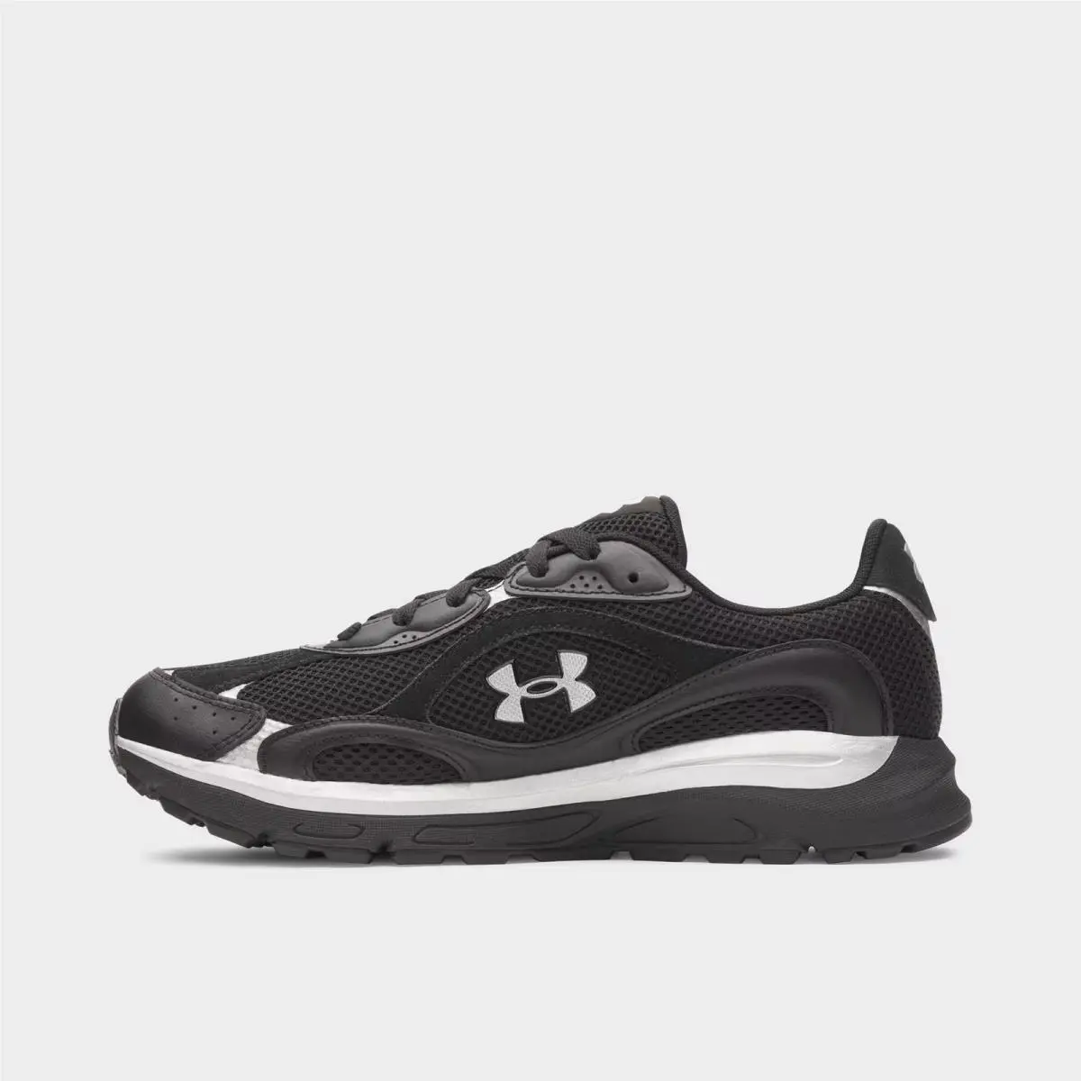Under Armour shoes - 6011293 003 - Black/Metallic Silver/Metallic Silver 4