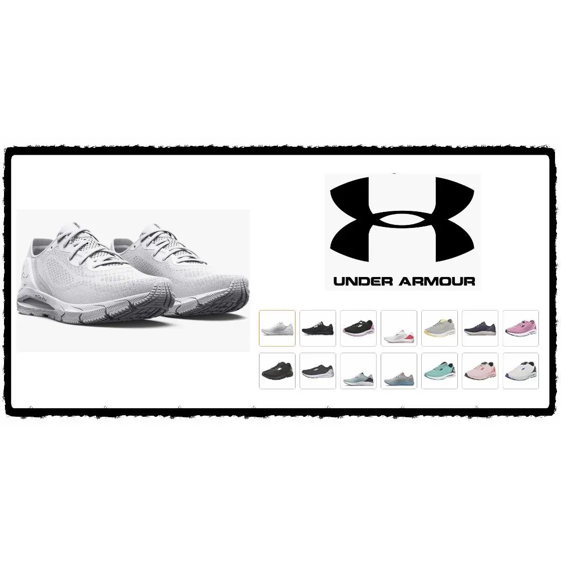 Under Armour shoes - White/Black 0