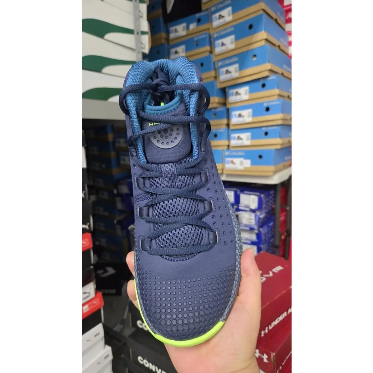 Under Armour shoes - Under armour HOVR Havoc - HOVR Havoc - 3022050 - Green 3