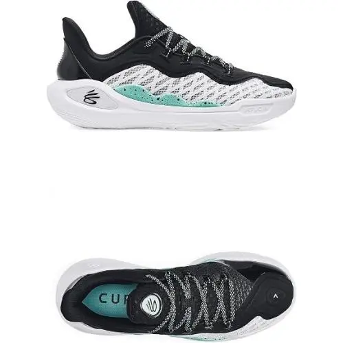 Under Armour shoes - Under Armour Curry 11 - Curry - 3027416-100 - White/Black 2