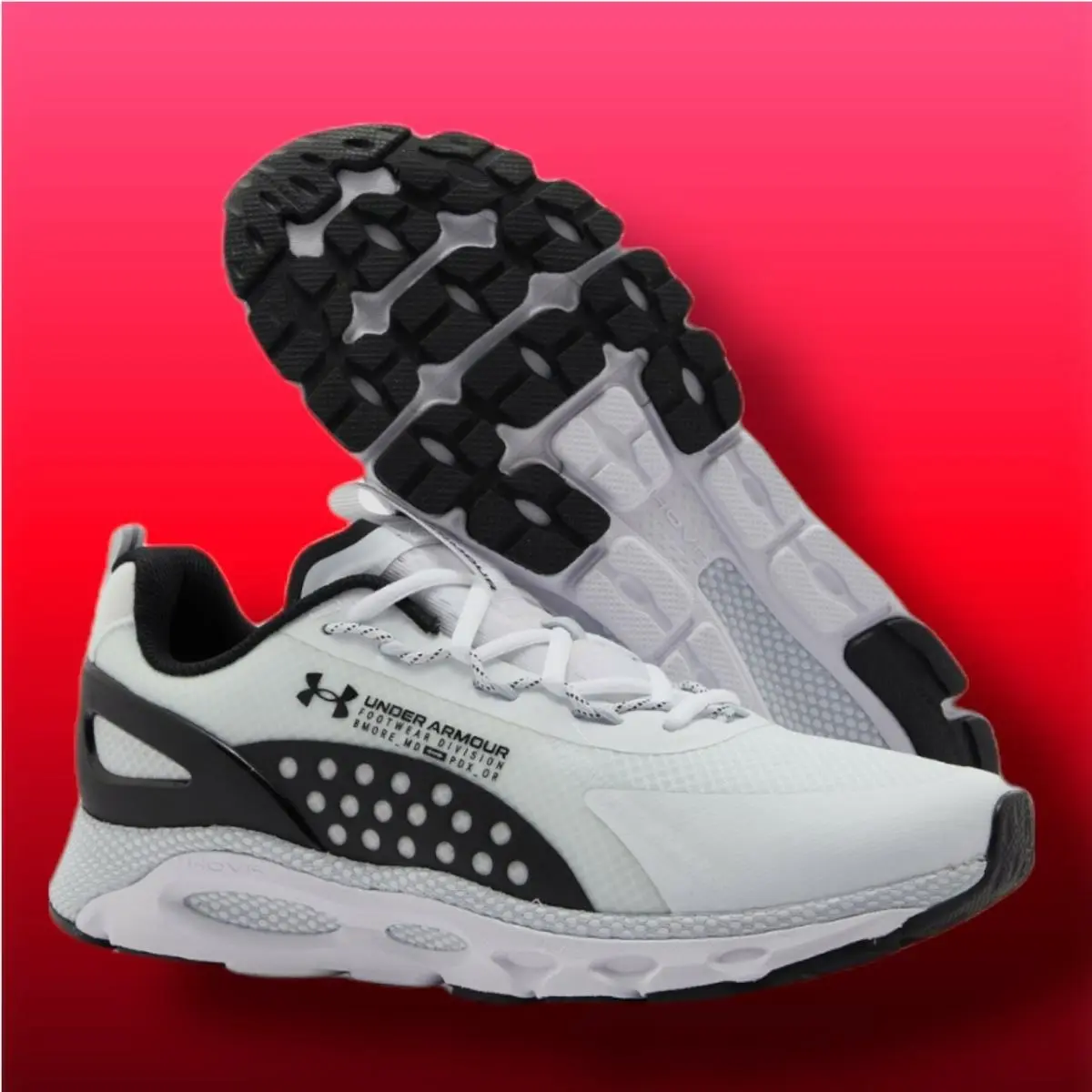 Under Armour UA Hovr Infinite Summit 2 Shoes White 3023633-100 Men`s Running