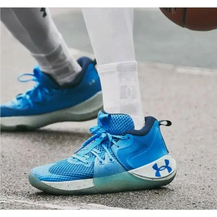 Under Armour Embiid 1 UA 3023086-402 Men`s Basketball Shoes Blue