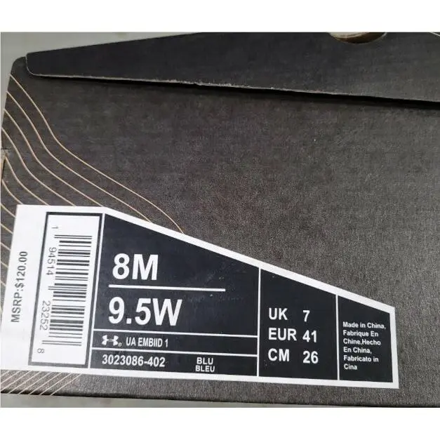 Under Armour shoes - Under Armour Embiid 1 UA - 3023086 - Blue 12