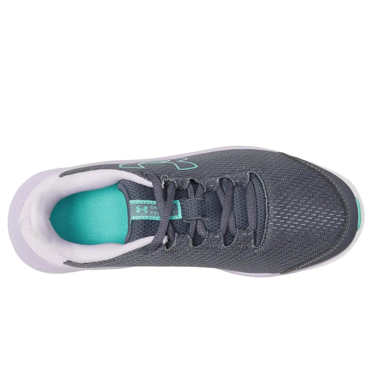 Under Armour shoes - Castlerock/Purple Ace/Radial Turquoise 0