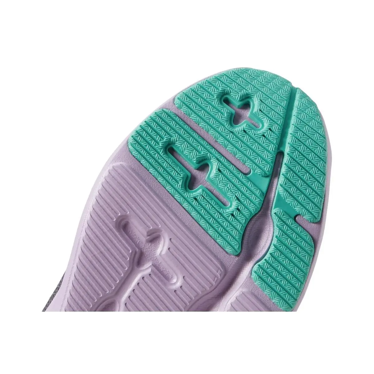 Under Armour shoes - Castlerock/Purple Ace/Radial Turquoise 4