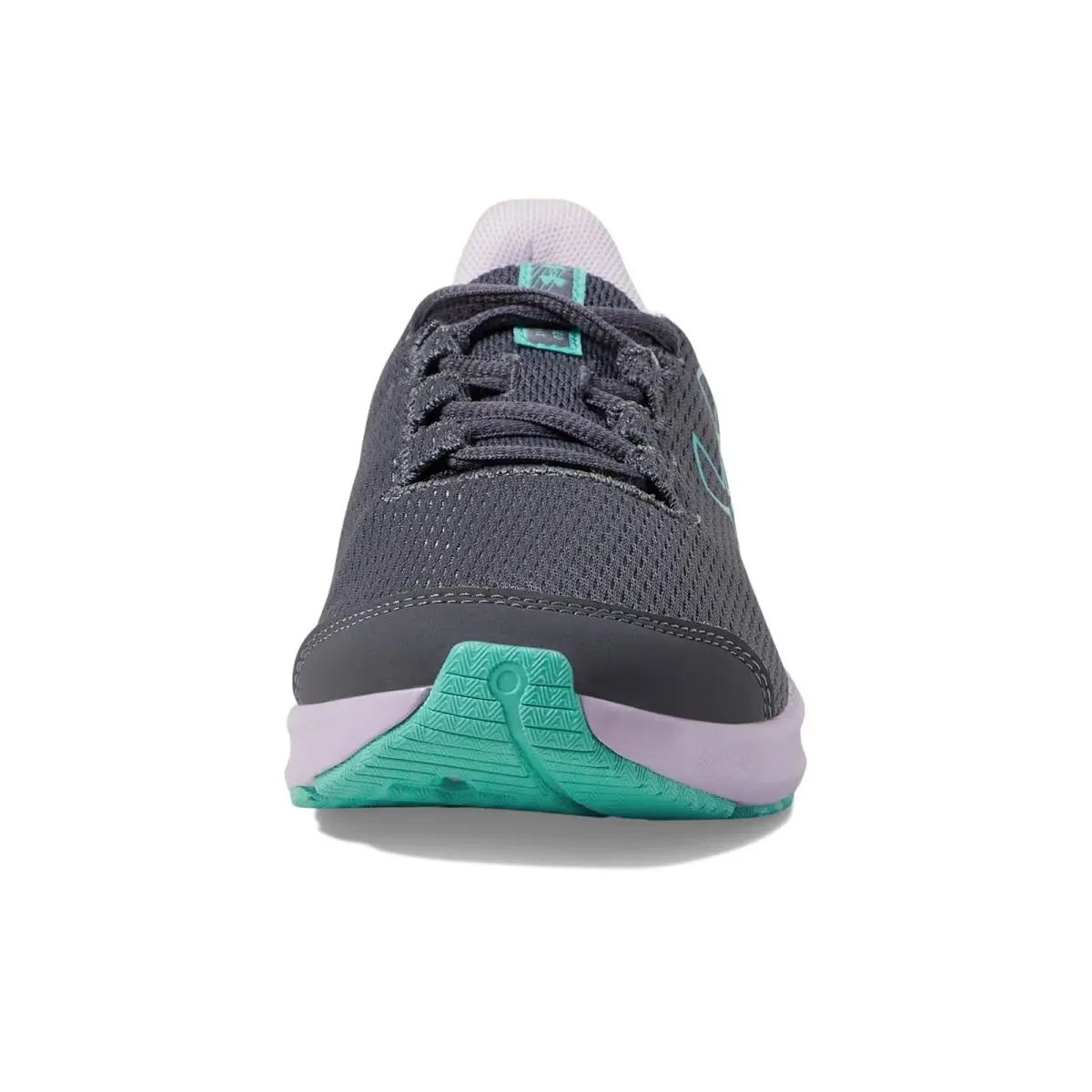 Under Armour shoes - Castlerock/Purple Ace/Radial Turquoise 7
