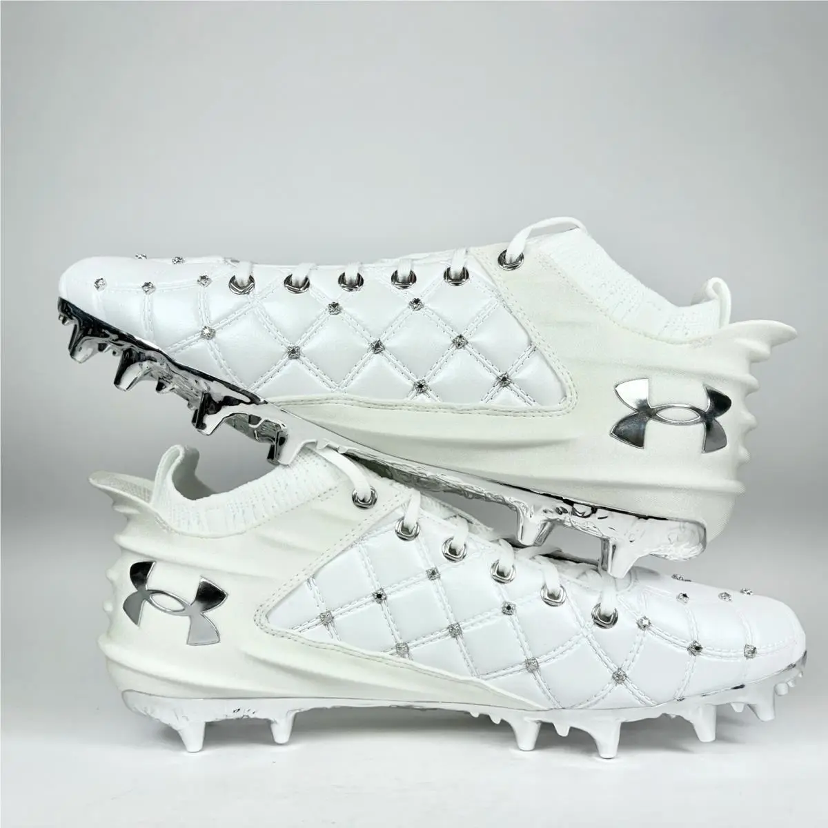 Under Armour shoes - Under Armour Blur 2.0 MC Chrome 18 - 6011477-100 - Silver 4