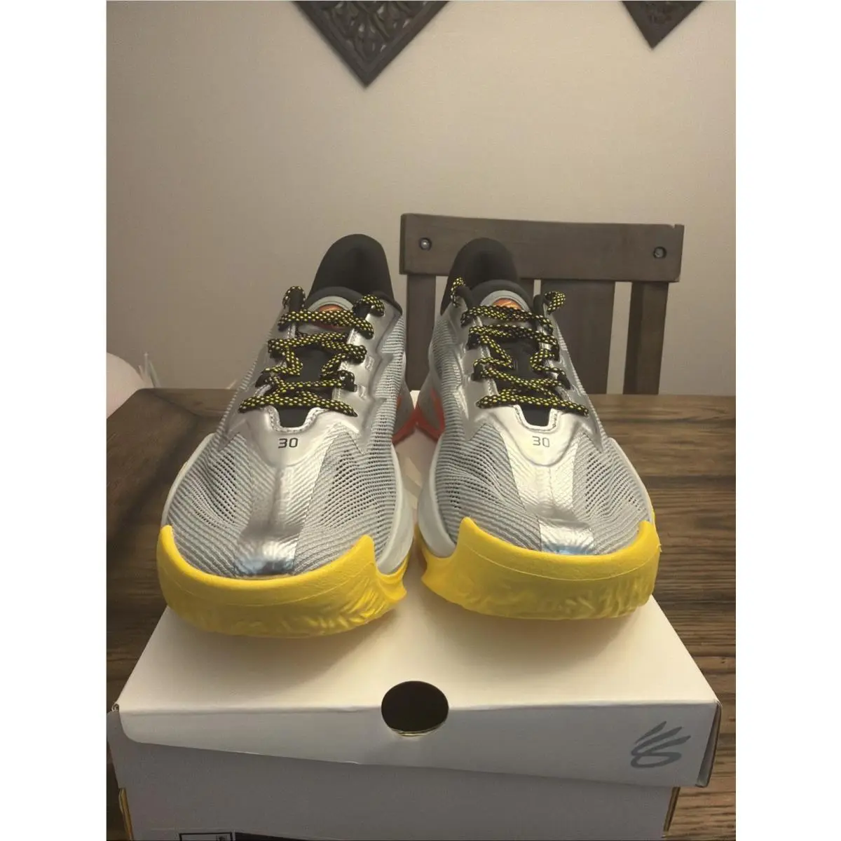 Under Armour shoes - Under Armour Curry Series 7 Unisex Basketball Shoes - 3027893-099 - Gray 0