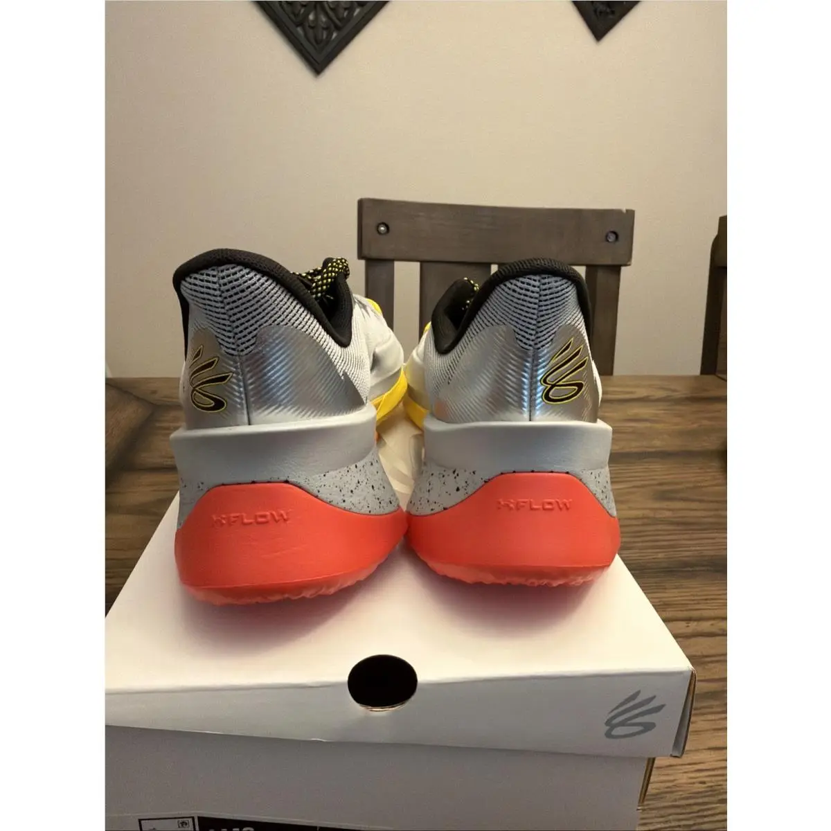 Under Armour shoes - Under Armour Curry Series 7 Unisex Basketball Shoes - 3027893-099 - Gray 2
