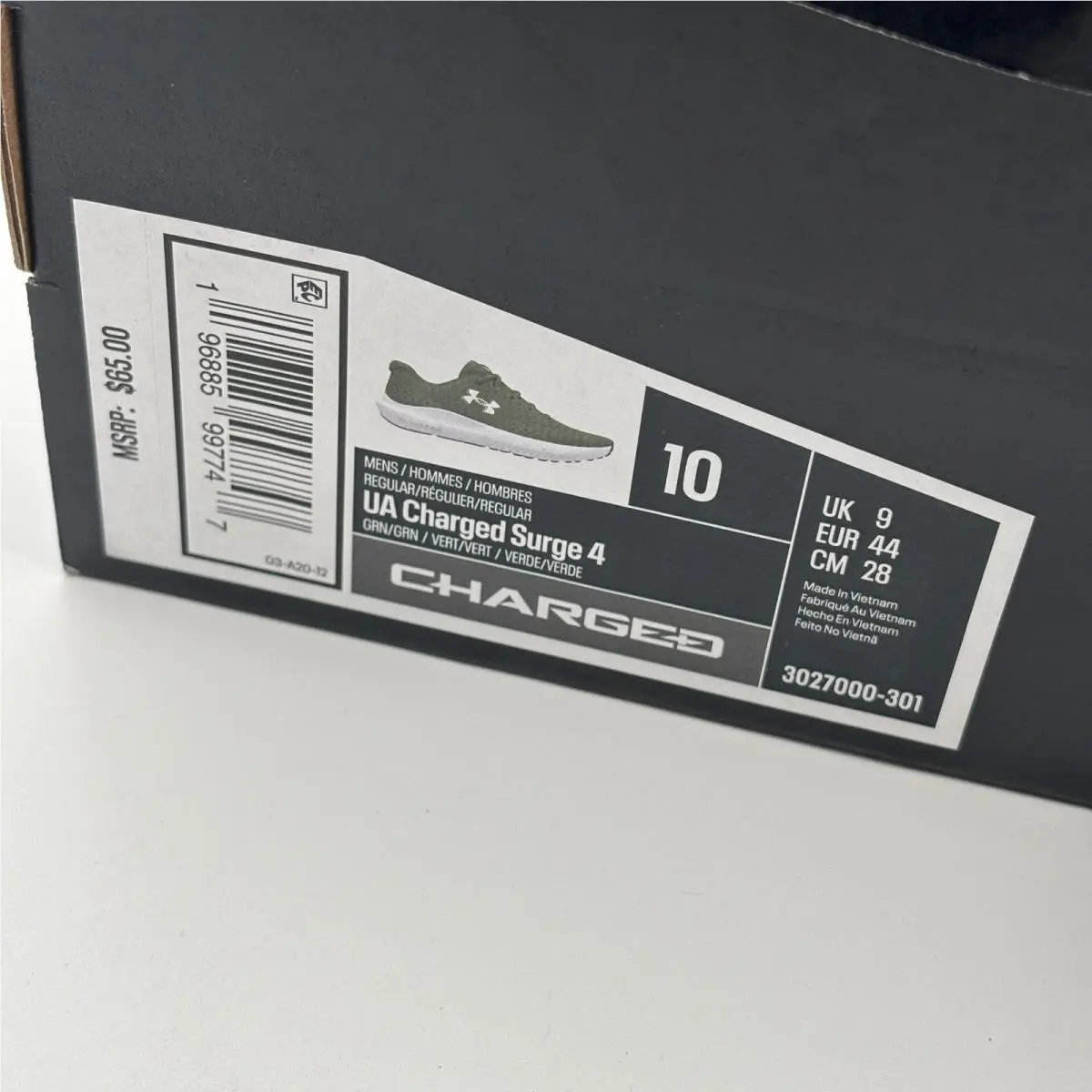 Under Armour shoes - Under Armour Charged Surge 4 - Green 0