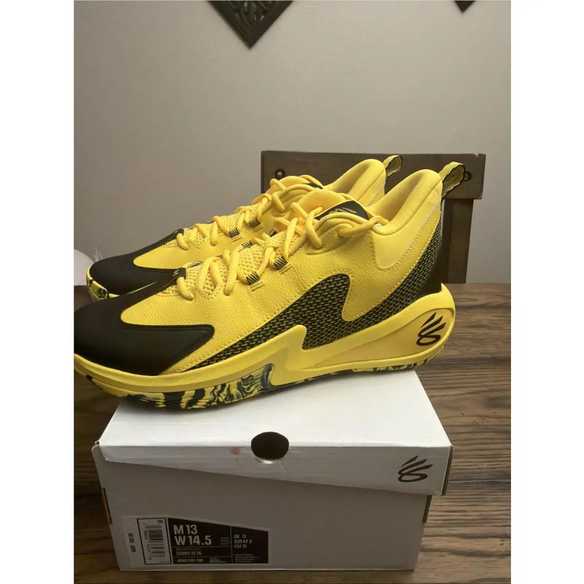Under Armour shoes - Under Armour Curry 3 - Curry - Yellow 1