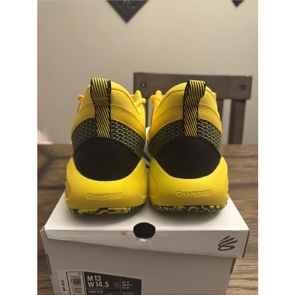 Under Armour shoes - Under Armour Curry 3 - Curry - Yellow 2