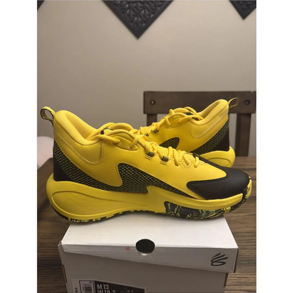 Under Armour shoes - Under Armour Curry 3 - Curry - Yellow 3
