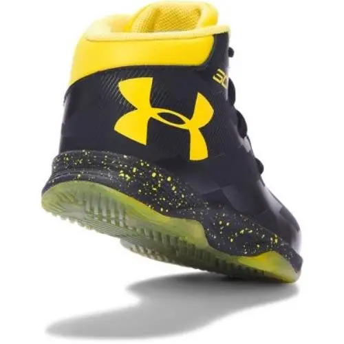Under Armour shoes - BLACK/TAXI/TAXI (UPC: 190086774107) 2