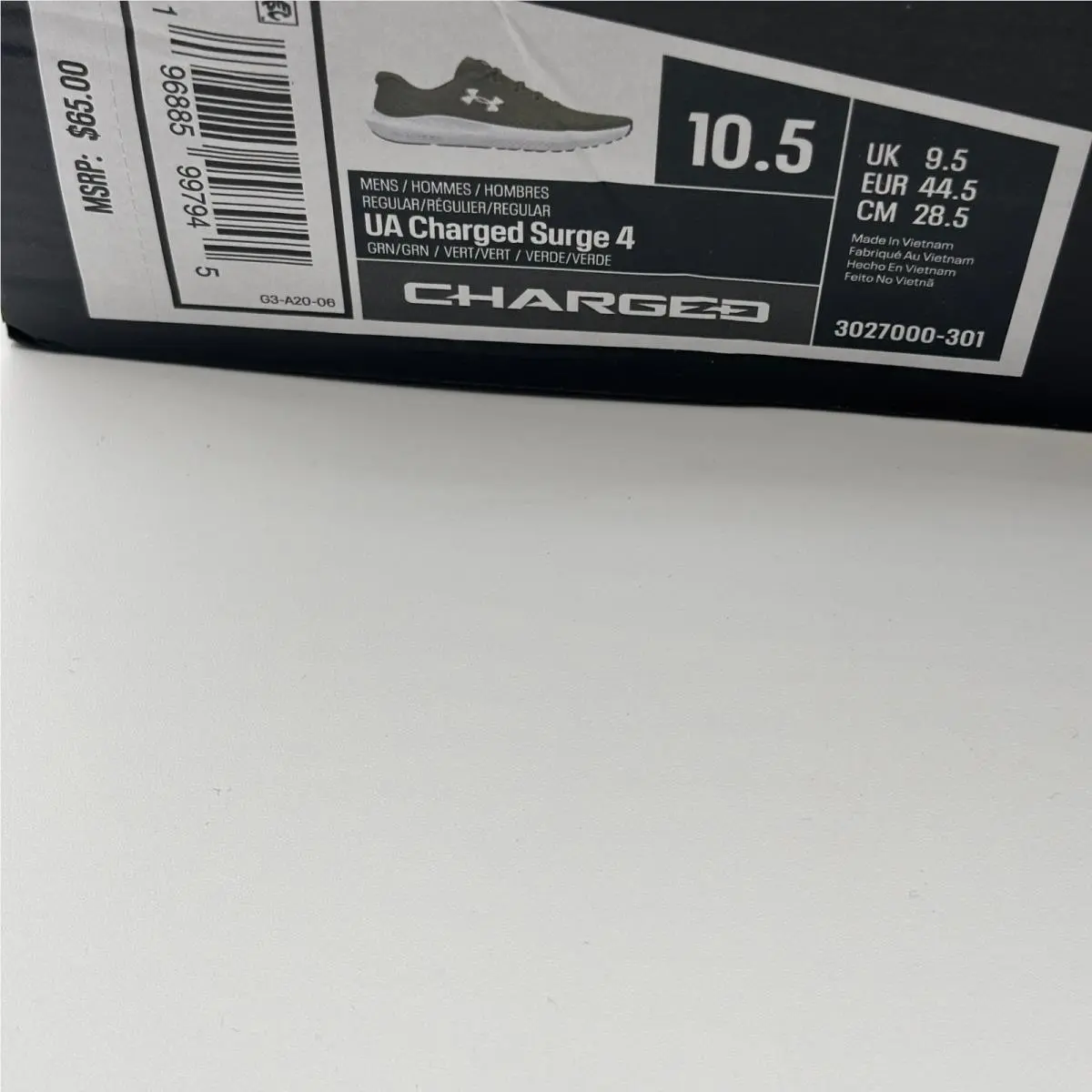 Under Armour shoes - Under Armour Charged Surge 4 - Green 0