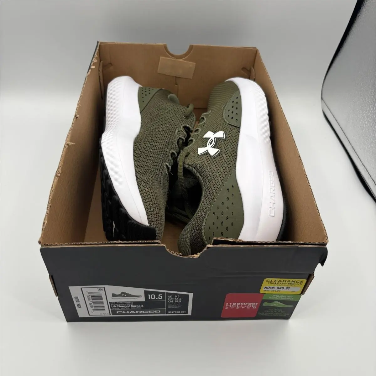Under Armour shoes - Under Armour Charged Surge 4 - Green 5