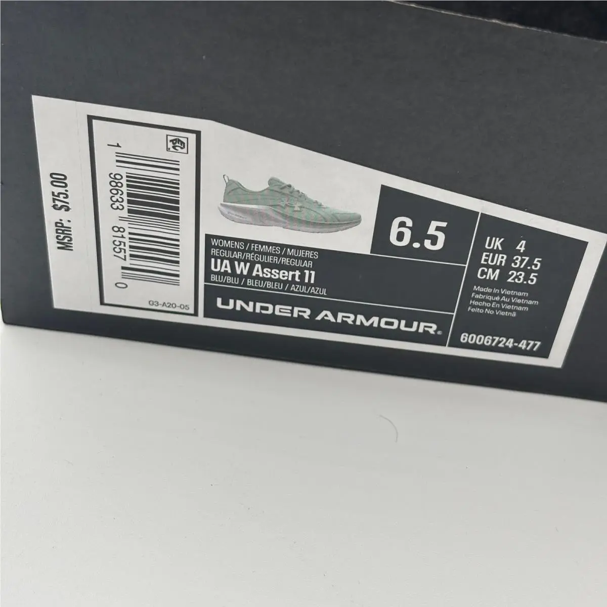 Under Armour shoes - Under Armour Assert 11 - Assert - Blue 0