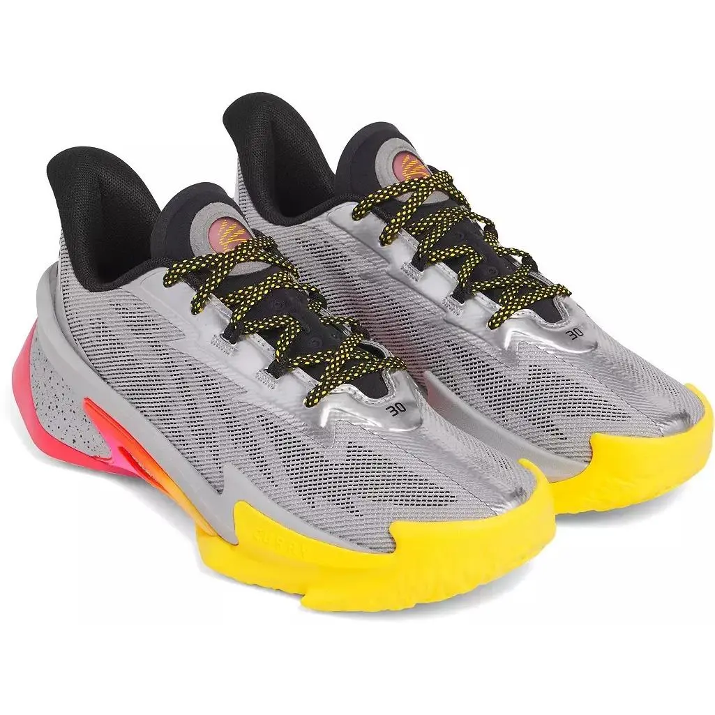 Under Armour shoes - Under Armour Curry 7 - Curry - 3027983-099 - Gray 1