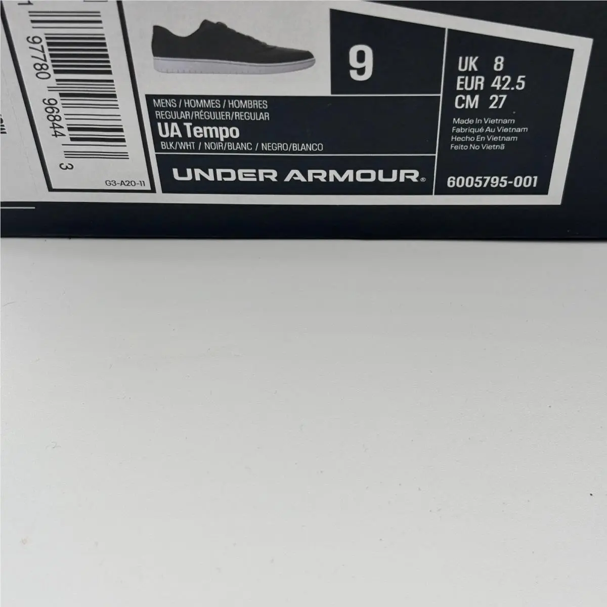 Under Armour shoes - UA Tempo - Tempo - Black 0