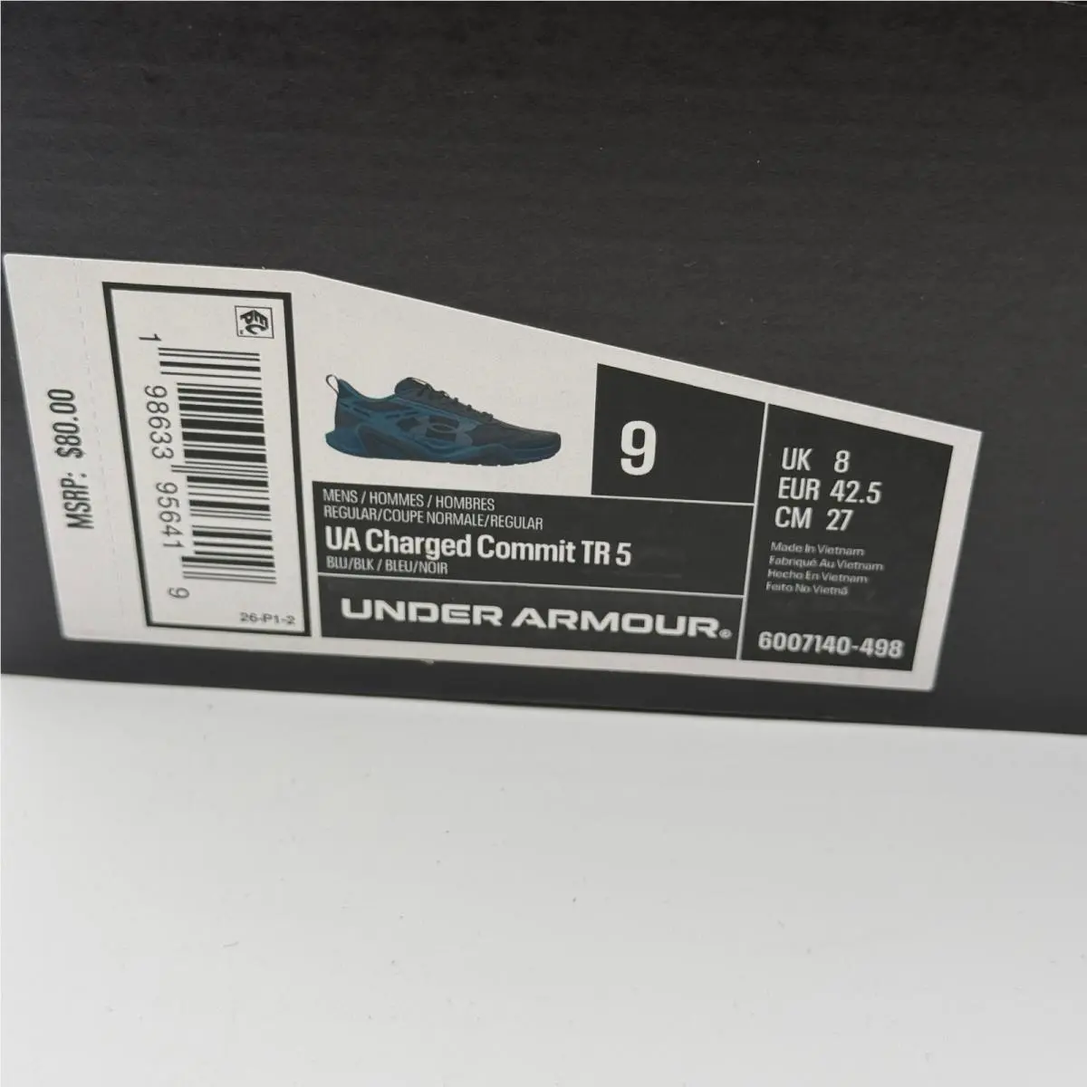 Under Armour shoes - Charged Commit TR 5 - Charged Commit - Blue 5