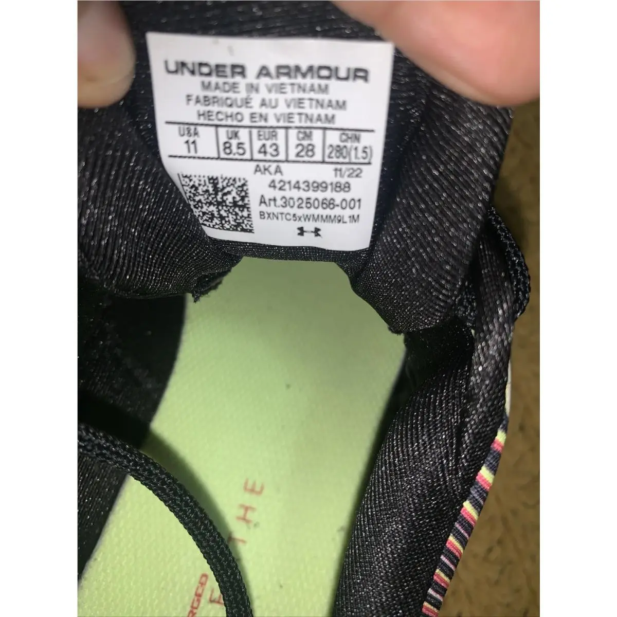 Under Armour shoes - Under Armour Charged Breathe Bliss - Multicolor 4