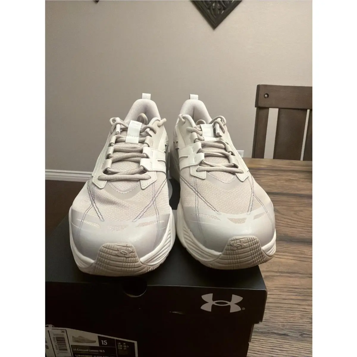 Under Armour shoes - Under Armour Charged Commit TR 5 - Beige (UPC: 198633945505) 0