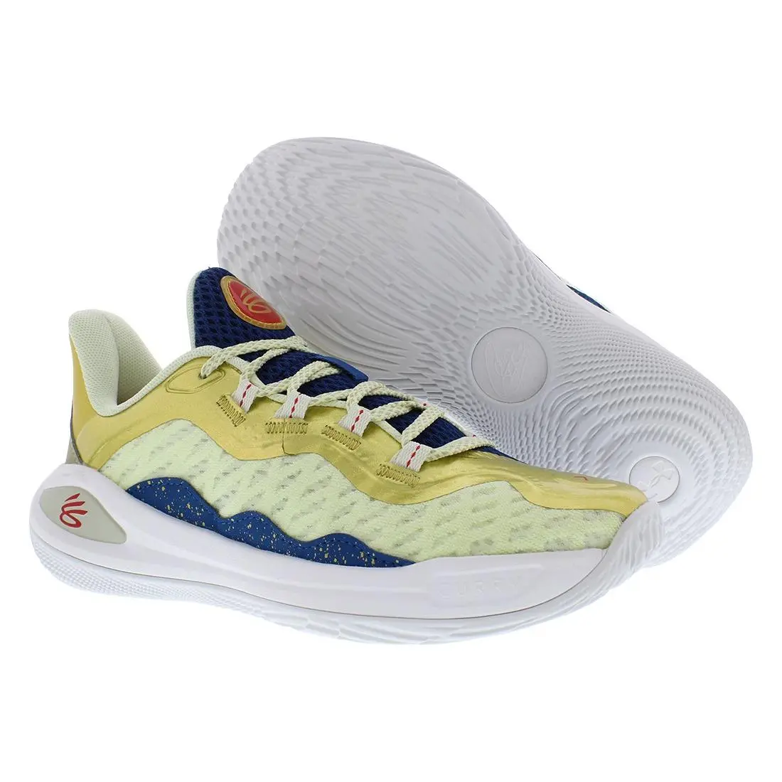 Under Armour Curry 11 CM GS Boys Shoes Size 7 Color: Green/gold
