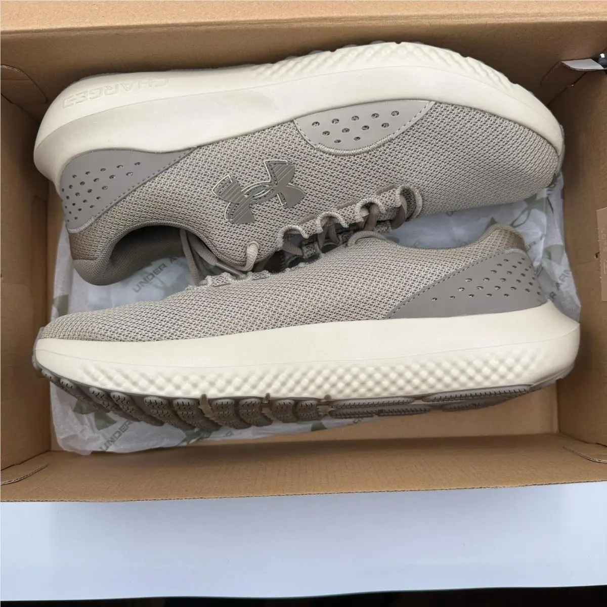 Under Armour shoes - Under Armour Charged Surge 4 - Brown 4