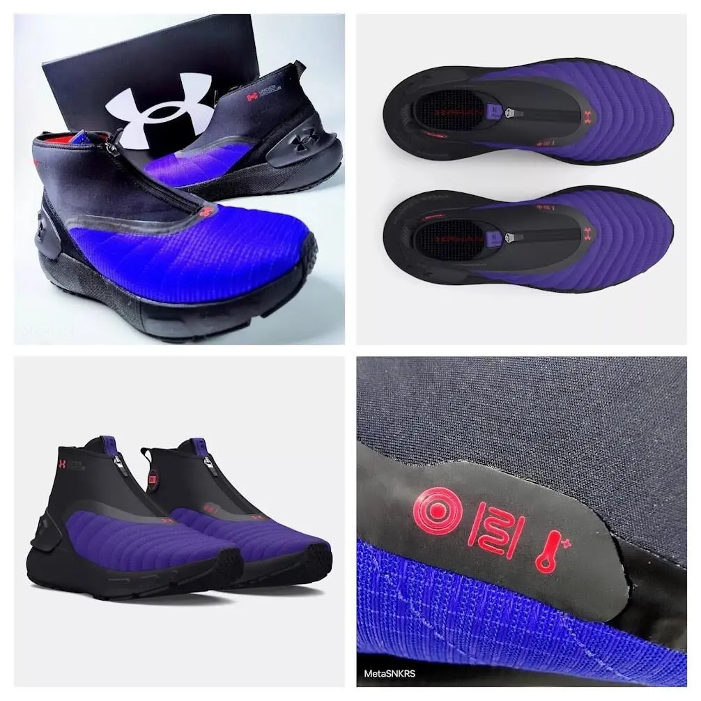Under Armour shoes - Under Armour HOVR Phantom - HOVR Phantom - 3026802-500 - Electric Purple-Black 21